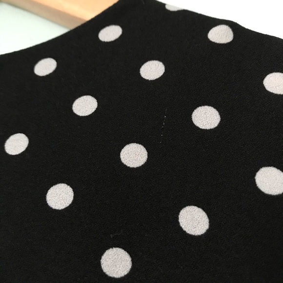 SOLD - Black tunic with white polka dots - Picture 7 of 12